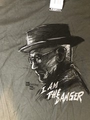 Breaking Bad Heisenberg “I Am The Danger” Graphic T Shirt Size L