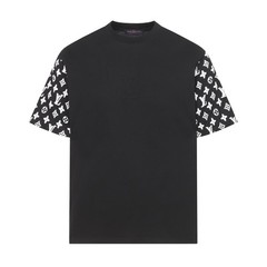 men casual round neck short sleeve men black T-shirt size M/L/XL