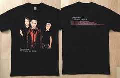 Depeche Mode The Singles Tour 86-98 T-Shirt, 90s Depeche Mode Rock Band Tour Shi