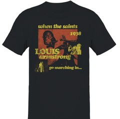 Louis Armstrong Singer Music Jazz Unisex Cotton T-Shirt S To 5XL ED1225