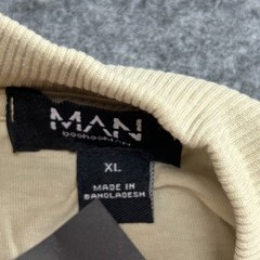 BoohooMAN Shirt Men’s XL, Oversized Extended Neck Tennis Palm Tee, 2013 Club