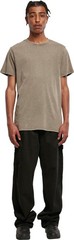 Acid Washed Round Neck Tee| Men’s Urban style Crew Neck Relaxed Fit T-shirt