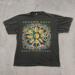 Vintage Jethro Tull 1996 Roots To Branches tour t shirt Large Single Stitch 90s