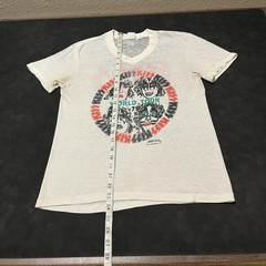 Vintage KISS 1979 World Tour Shirt Sheer Mens Small Official Concert Merch 1970s