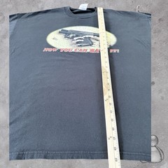 Vintage 00s Gun Rights Now you can have it shirt black rare Glock pistol