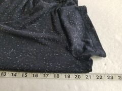 Antony Morato Rare Men’s Cowl Neck T Shirt Size Large Black Dotted Short Sleeve