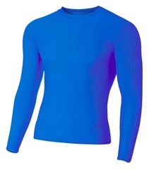 A4 Long Sleeve Compression Crew Mens N3133