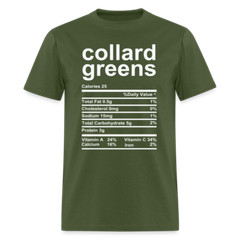 Collard Greens Nutrition Facts T-Shirt