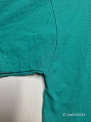 Brisco Apparel Men’s Green T-Shirt 100% Cotton Plain Pocket Blank Casual Size L