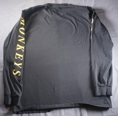 Arctic Monkeys AM Shirt Mens XL Black Long Sleeve British Rock Band Tee Tour
