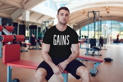 Mens Bodybuilding Workout Gym T Shirt Motivational Tee Fitness Clothing