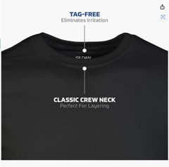 Gildan Men’s Crew T-Shirts, Multipack, Style G1100, Black 100% Cotton Size XX-L