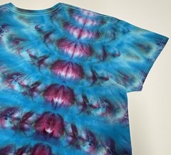 Handmade Ice Tie Dye Adult T-Shirt Unisex Size XL Multicolored Gildan Tee NEW