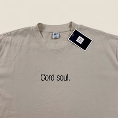 Gap Sean Wotherspoon Cord Soul Graphic T-Shirt Medium Tall Beige Re-Issue NWT