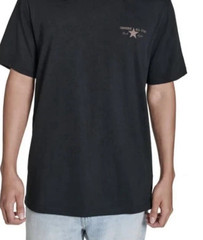 Converse Men’s All Star Chuck Taylor Short Sleeve T-Shirt, Black, Size XL