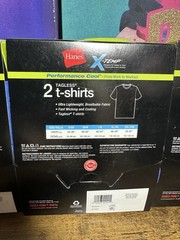 NEW** THREE **- 2PACKS OF MEN’S HANES PERFORMANCE COOL T-SHIRT size 2XL