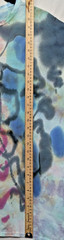 Handmade Tie Dye New York Street Art Abstract Design XL Tee Shirt 22″ W X 30″ L