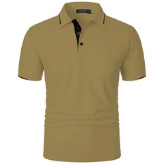 Men Breathable Summer Polo Shirt Beach Casual Tshirt Top Daily Fit Tee Gym Gift