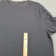 NEW Roundtree & Yorke T Shirt Men’s Medium M Gray Long Sleeves Crewneck Stretch