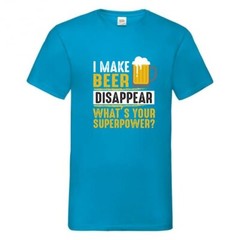 Beer Super Power What’s Yours Novelty T Shirt Various Colours And Sizes