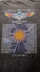Journey Freedom Tour 2022 Black Short Sleeve TShirt Size L
