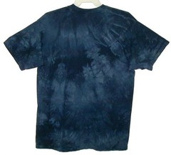 Sz L T-Shirt “FIRST IN LAST OUT” Fire Engine Ladder 1 Navy Cotton THE MOUNTAIN