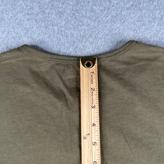 True Classic Henley Shirt Large Brown Casual Long Sleeve Pullover
