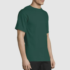 Hanes Big Men’s Authentic Short Sleeve Tee, Deep Forest, 3XL