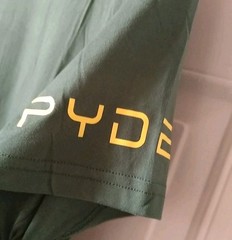 SPYDER MEN’S FITTED GREEN LOUNGE WEAR T-SHIRT, SIZE M