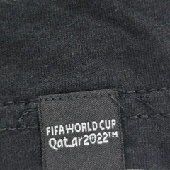 FIFA World Cup Qatar 2022 Long Sleeve Shirt Mens Large Black Outerstuff NWT