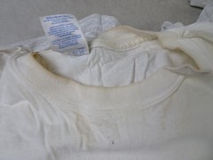Lot of 6 Vintage Railroad Train T-Shirts Size 2XL – White – Worn and Yellowed