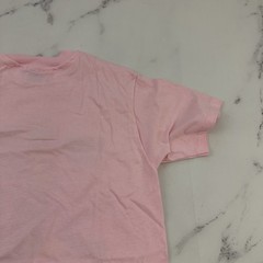 Rail Fair Sacramento Mens Vintage 90s Graphic Tee Size M Pink Train Engine 3751