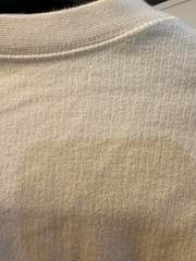 J. CREW Dense cotton herringbone henley in Milky Canvas Size XL NWT