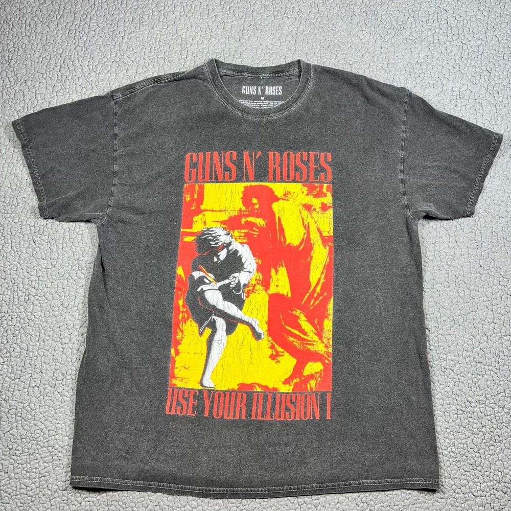 Guns N Roses Use Your Illusion I Get In The Ring Tour 1991-1992 T-Shirt Mens M