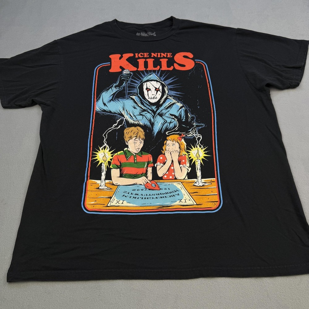 Ice Nine Kills Shirt Mens XL Black Horror Ouija Board Graphic Band Tee Music
