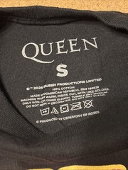 NEW OFFICIAL LICENSED QUEEN BAND FREDDIE MERCURY WE WILL ROCK YOU T Shirt Mens S