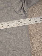 MURANO LIQUID LUXURY SLIM FIT Long Sleeve Tee Shirt SIZE Medium Gray