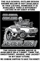 FAMOUS VINTAGE BIG JOHN MAZMANIAN WILLYS GASSER DRAG RACE SKULL CAR T-SHIRT AB6