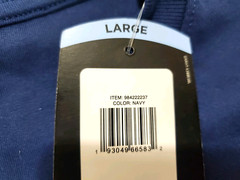 Greg Norman Tee Shirt Mens L Chest Pocket Relaxed Fit Short Sleeve Crewneck Blue