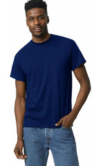 (PACK OF 2) Gildan Unisex-Adult Dryblend T-Shirt Navy Medium G8000