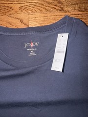 J Crew Broken-In Classic Fit T-Shirt Men’s XL Navy Blue
