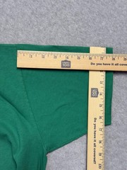 Vintage Hanes Shirt Mens XL Green Beefy-T Heavyweight Cotton Crewneck Blank Tee
