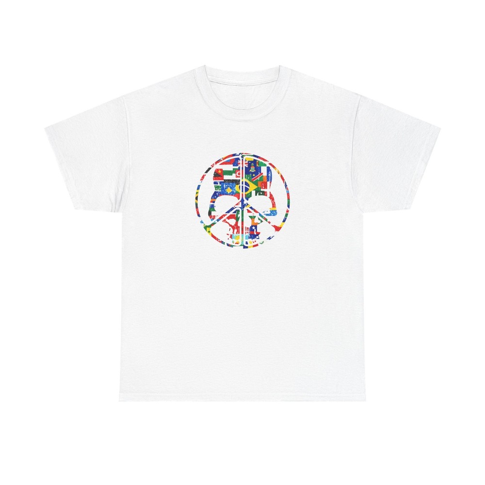Peaceinwar T-shirt Flag Logo Tee – All Colors and Sizes