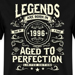 1996 Legends Vintage 30th Birthday Men’s T-Shirt
