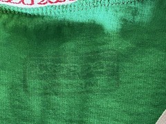 Kappa Shirt Men Large Green Ringer Short Sleeve Streetwear Sportswear Omini Logo