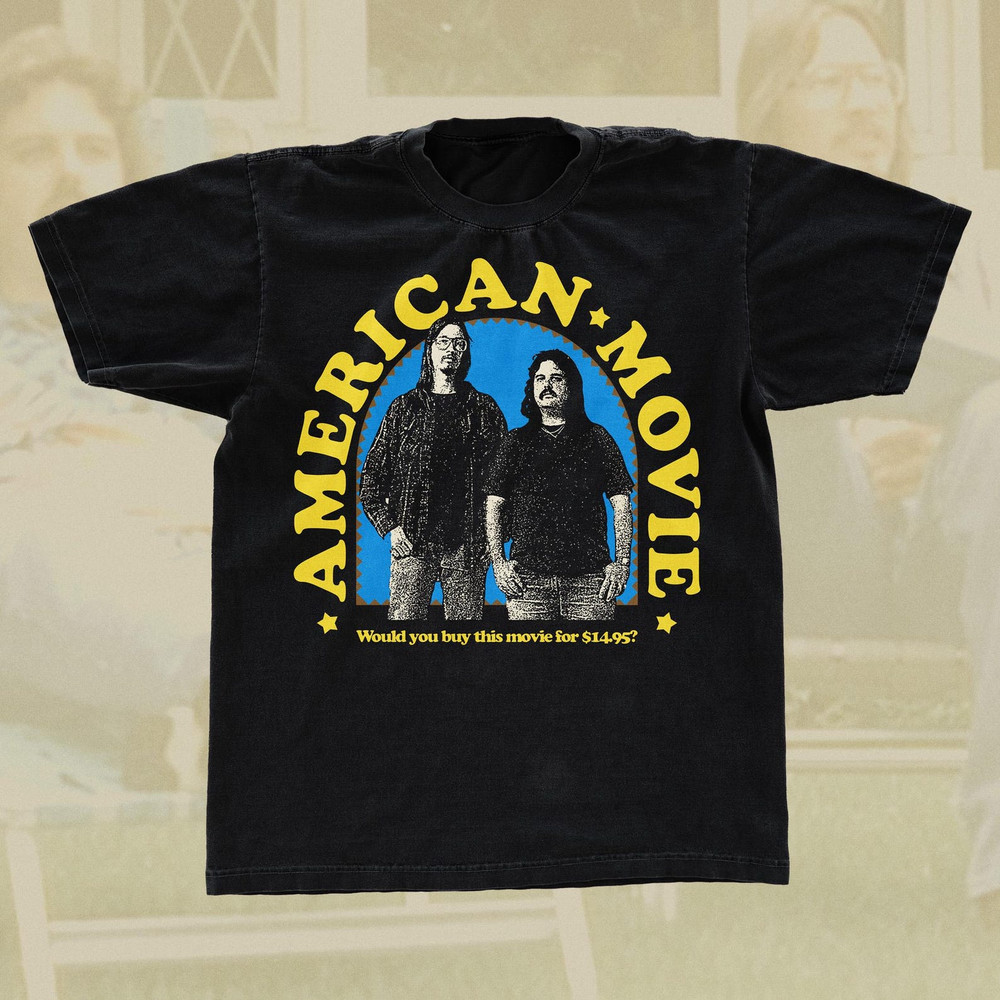 American Movie T-Shirt Documentary Mark Borchardt Indie Cult Film Tee