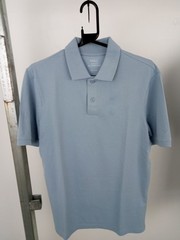M&S Men’s Ultimate Polo Shirts Size S 3Pcs Bundle Regular Fit Light Blue New