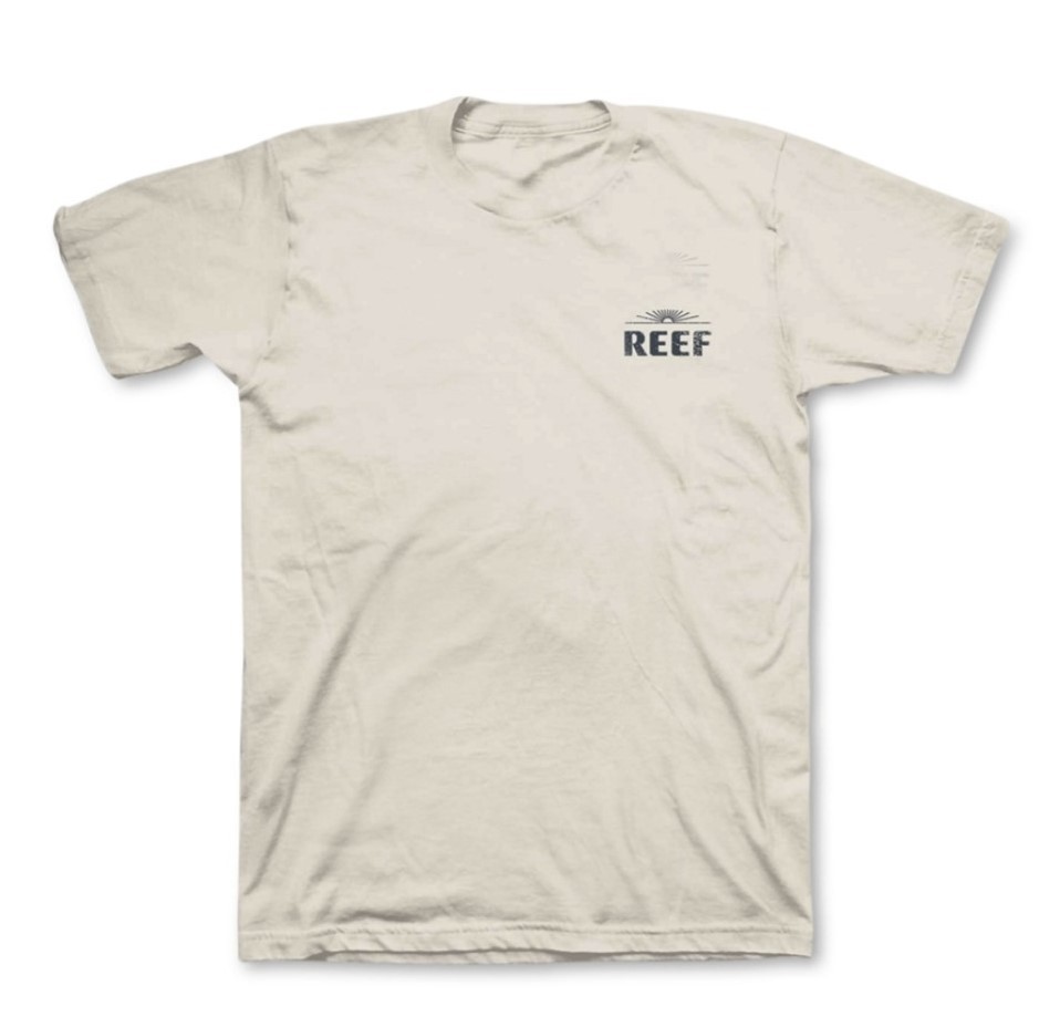 REEF CABO Men’s S/S T-Shirt – WHT3 – XLarge – NWT – LAST ONE