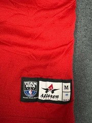 Houston Rockets Jersey Men M Red Alleson Athletic NBA Sleeveless Basketball Tank