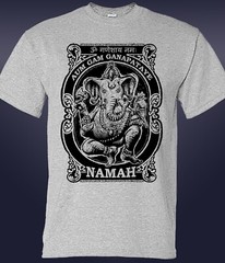 Hindu God Lord Ganesha Remover of Obstacles T-shirt